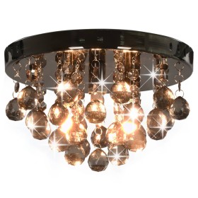 G9 Round Black Smoked Beads Ceiling Lamp by vidaXL, Lamps - Ref: Foro24-281581, Price: 37,58 €, Discount: %