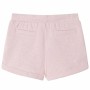 Kindershorts mit Kordelzug hellrosa meliert 116 von , Kinderhosen - Ref: Foro24-10966, Preis: 10,99 €, Rabatt: %