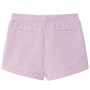 Pantalones cortos infantiles con cordón color lila mixto 128 de , Pantalones de niños - Ref: Foro24-10972, Precio: 12,06 €, D...