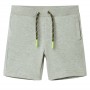 Pantalones cortos infantiles con cordón caqui claro mélange 104 de , Pantalones de niños - Ref: Foro24-11700, Precio: 10,68 €...