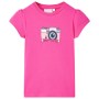 Dunkelrosa Kinder-T-Shirt 140 von , Kinder-T-Shirts - Ref: Foro24-10468, Preis: 9,67 €, Rabatt: %