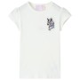 Ecru children's t-shirt 116 by , Kids T-shirts - Ref: Foro24-10786, Price: 8,99 €, Discount: %