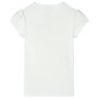 Ecru children's t-shirt 116 by , Kids T-shirts - Ref: Foro24-10786, Price: 8,99 €, Discount: %