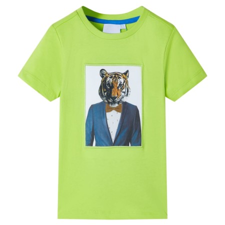 Camiseta de manga corta infantil color lima 92 de , Camisetas para niños - Ref: Foro24-11934, Precio: 9,99 €, Descuento: %