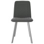 Gray velvet dining chairs 2 units by vidaXL, dining chairs - Ref: Foro24-282569, Price: 113,55 €, Discount: %