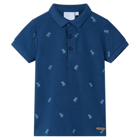 Polo infantil azul oscuro 104 de , Camisetas para niños - Ref: Foro24-11955, Precio: 10,99 €, Descuento: %