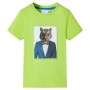 Camiseta de manga corta infantil color lima 116 de , Camisetas para niños - Ref: Foro24-11936, Precio: 8,99 €, Descuento: %