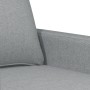 Sofagarnitur mit Kissen 3-teilig aus hellgrauem Stoff von , Sofas - Ref: Foro24-3201428, Preis: 684,74 €, Rabatt: %