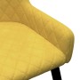 Sillas de comedor 2 unidades terciopelo amarillo de vidaXL, Sillas de comedor - Ref: Foro24-282530, Precio: 183,71 €, Descuen...