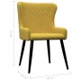 Sillas de comedor 2 unidades terciopelo amarillo de vidaXL, Sillas de comedor - Ref: Foro24-282530, Precio: 183,71 €, Descuen...