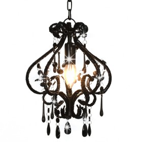 Ceiling lamp with round silver beads E14 by vidaXL, Lamps - Ref: Foro24-281594, Price: 38,99 €, Discount: %