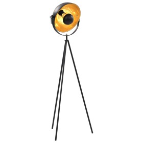 Black and gold floor lamp E27 31 cm by vidaXL, Lamps - Ref: Foro24-282419, Price: 102,99 €, Discount: %