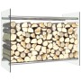 Transparent glass woodshed 80x35x60 cm by vidaXL, Firewood bags and holders - Ref: Foro24-282831, Price: 72,75 €, Discount: %