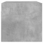 Concrete gray glass door wall cabinet 68.5x37x35 cm by , Lockers and storage cabinets - Ref: Foro24-836503, Price: 54,79 €, D...