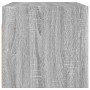 Wall furniture glass doors 2 units gray Sonoma 68.5x37x35 cm by , Lockers and storage cabinets - Ref: Foro24-836508, Price: 1...