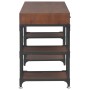 Desk with 3 drawers 110x50x78 cm solid fir wood by vidaXL, Desks - Ref: Foro24-247615, Price: 228,99 €, Discount: %