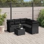 6-piece garden sofa set and black synthetic rattan cushions by , Garden sets - Ref: Foro24-3249464, Price: 404,37 €, Discount: %