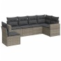 Set de muebles de jardín 6 pzas y cojines ratán sintético gris de , Conjuntos de jardín - Ref: Foro24-3219020, Precio: 414,69...