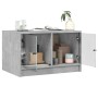 Couchtisch mit Glastüren aus Beton 68x50x42 cm von , Couchtisch - Ref: Foro24-836367, Preis: 67,99 €, Rabatt: %