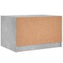 Couchtisch mit Glastüren aus Beton 68x50x42 cm von , Couchtisch - Ref: Foro24-836367, Preis: 67,99 €, Rabatt: %