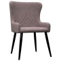 Pink velvet dining chairs 2 units by vidaXL, dining chairs - Ref: Foro24-282529, Price: 138,91 €, Discount: %