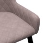 Pink velvet dining chairs 2 units by vidaXL, dining chairs - Ref: Foro24-282529, Price: 138,91 €, Discount: %