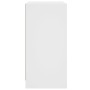 Armario auxiliar con puertas de vidrio blanco 68x37x75,5 cm de , Aparadores - Ref: Foro24-836378, Precio: 85,34 €, Descuento: %