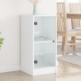 Auxiliary cabinet with white glass doors 35x37x75.5 cm by , Sideboards - Ref: Foro24-836399, Price: 50,70 €, Discount: %