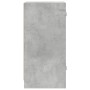 Armario auxiliar puertas de vidrio gris hormigón 35x37x75,5 cm de , Aparadores - Ref: Foro24-836402, Precio: 49,65 €, Descuen...