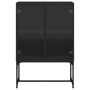 Auxiliary cabinet with black glass doors 69x37x100 cm by , Sideboards - Ref: Foro24-836547, Price: 80,38 €, Discount: %