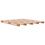 Cama de palets madera maciza de pino marrón cera 180x200 cm de , Camas y somieres - Ref: Foro24-844458, Precio: 201,61 €, Des...