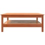 Mesa de centro madera maciza de pino marrón cera 100x100x40 cm de , Mesas de centro - Ref: Foro24-844470, Precio: 144,32 €, D...