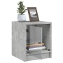 Glass door bedside tables 2 pcs concrete gray 35x37x42 cm by , Nightstands - Ref: Foro24-836350, Price: 60,99 €, Discount: %