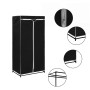 Black wardrobe 75x50x160 cm by vidaXL, Wardrobes - Ref: Foro24-282437, Price: 27,59 €, Discount: %