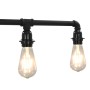 Schwarze Deckenleuchte mit 5 E27 Glühbirnen von vidaXL, Lampen - Ref: Foro24-281629, Preis: 59,92 €, Rabatt: %