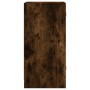 Armario auxiliar puertas de vidrio roble ahumado 35x37x75,5 cm de , Aparadores - Ref: Foro24-836403, Precio: 50,09 €, Descuen...