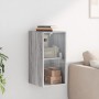 Wall-mounted furniture with gray Sonoma glass doors 35x37x68.5 cm by , Lockers and storage cabinets - Ref: Foro24-836481, Pri...