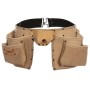 Toolpack Tool belt with 2 bags Elite beige by Toolpack, Work and tool belts - Ref: Foro24-424998, Price: 66,55 €, Discount: %