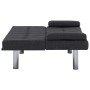 Sofá cama con dos almohadas de poliéster gris oscuro de vidaXL, Sofás - Ref: Foro24-282184, Precio: 179,08 €, Descuento: %