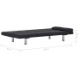 Sofá cama con dos almohadas de poliéster gris oscuro de vidaXL, Sofás - Ref: Foro24-282184, Precio: 179,08 €, Descuento: %