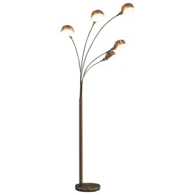 Silver floor lamp 5 x E14 200 cm by vidaXL, Lamps - Ref: Foro24-282417, Price: 105,29 €, Discount: %