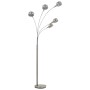 Silberne Stehleuchte 5 x E14 200 cm von vidaXL, Lampen - Ref: Foro24-282417, Preis: 106,44 €, Rabatt: %