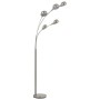 Silberne Stehleuchte 5 x E14 200 cm von vidaXL, Lampen - Ref: Foro24-282417, Preis: 106,44 €, Rabatt: %