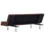 Sofa bed with two brown polyester pillows by vidaXL, Sofas - Ref: Foro24-282186, Price: 197,18 €, Discount: %