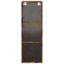 Wall-mounted furniture with smoked oak glass doors 35x37x100 cm by , Lockers and storage cabinets - Ref: Foro24-836487, Price...