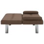 Sofa bed with two brown polyester pillows by vidaXL, Sofas - Ref: Foro24-282186, Price: 197,18 €, Discount: %