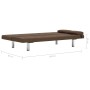 Sofa bed with two brown polyester pillows by vidaXL, Sofas - Ref: Foro24-282186, Price: 197,18 €, Discount: %