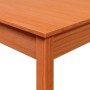 Mesa de comedor madera maciza de pino marrón cera 55x55x75 cm de , Mesas de cocina y de comedor - Ref: Foro24-844468, Precio:...