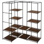 Brown corner cabinet 130x87x169 cm by vidaXL, Wardrobes - Ref: Foro24-282450, Price: 56,24 €, Discount: %