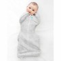 Love to Dream Baby Footmuff Swaddle Up Lite Stage 1 Text Gray M